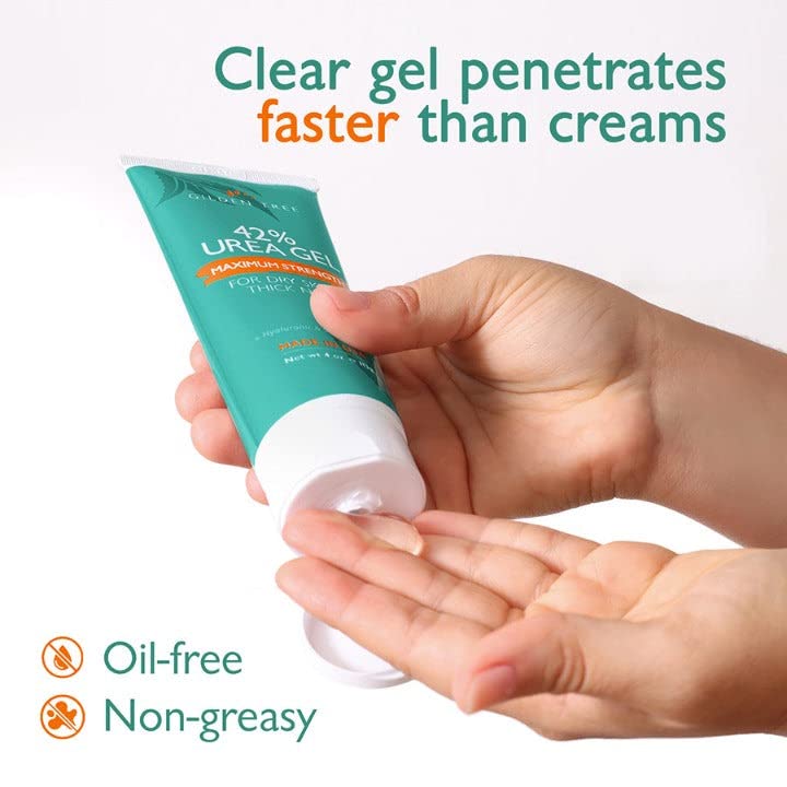 Urea Gel 42 Percent For Feet Maximum Strength Softens Cracked Heel Calluses & Thick Toenails Beauty & Personal Care GILDEN TREE