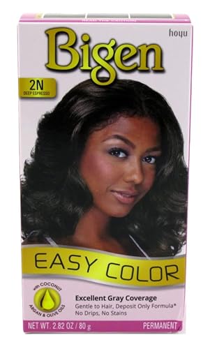 Bigen Easy Color Permanent Hair Dye with Aloe & Olive Oil, Deep Espresso, 2.82 Ounce (Model: 33859000921) Beauty & Personal Care Bigen