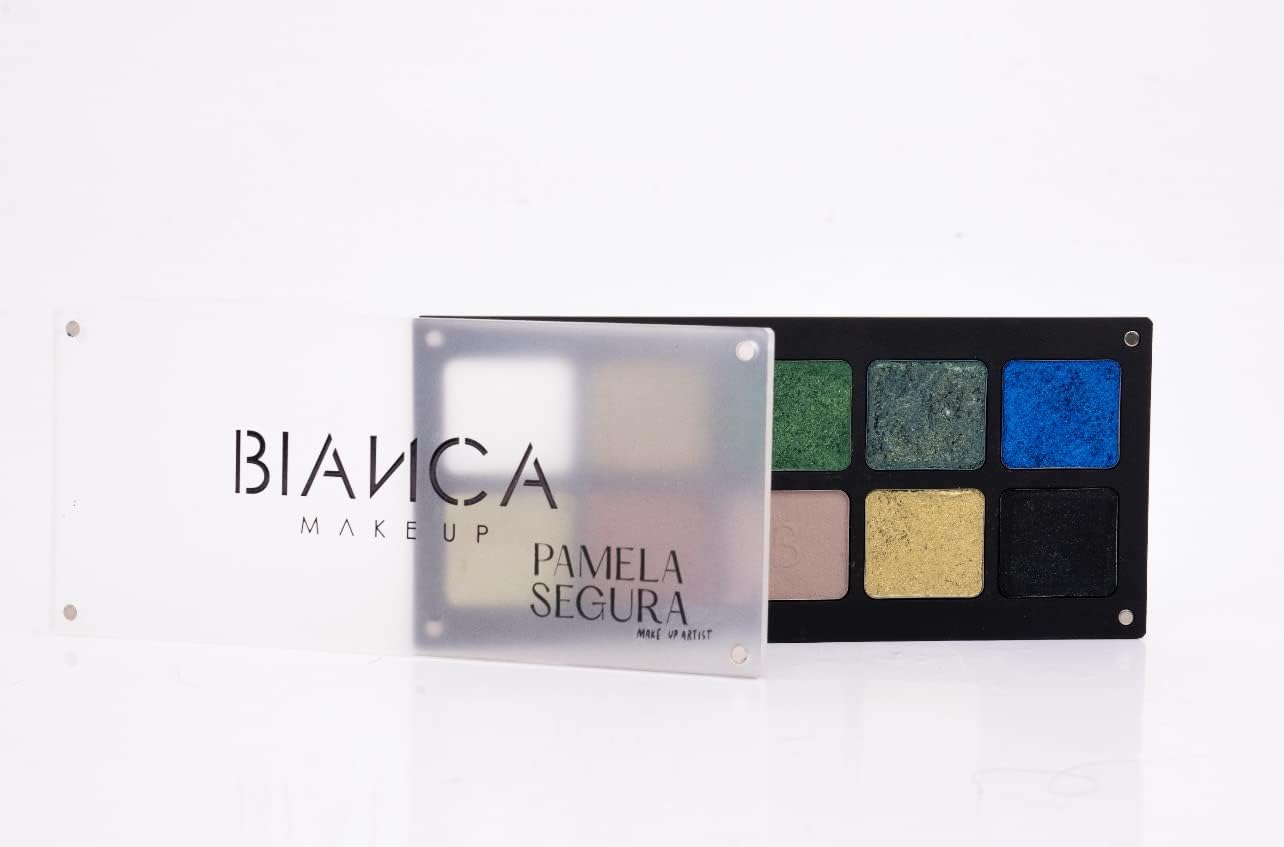 Palette Collaboration Pamela Segura - 10 Powder Colors for Professional Makeup Artists (Wicked) Beauty & Personal Care BIANCA MAKEUP