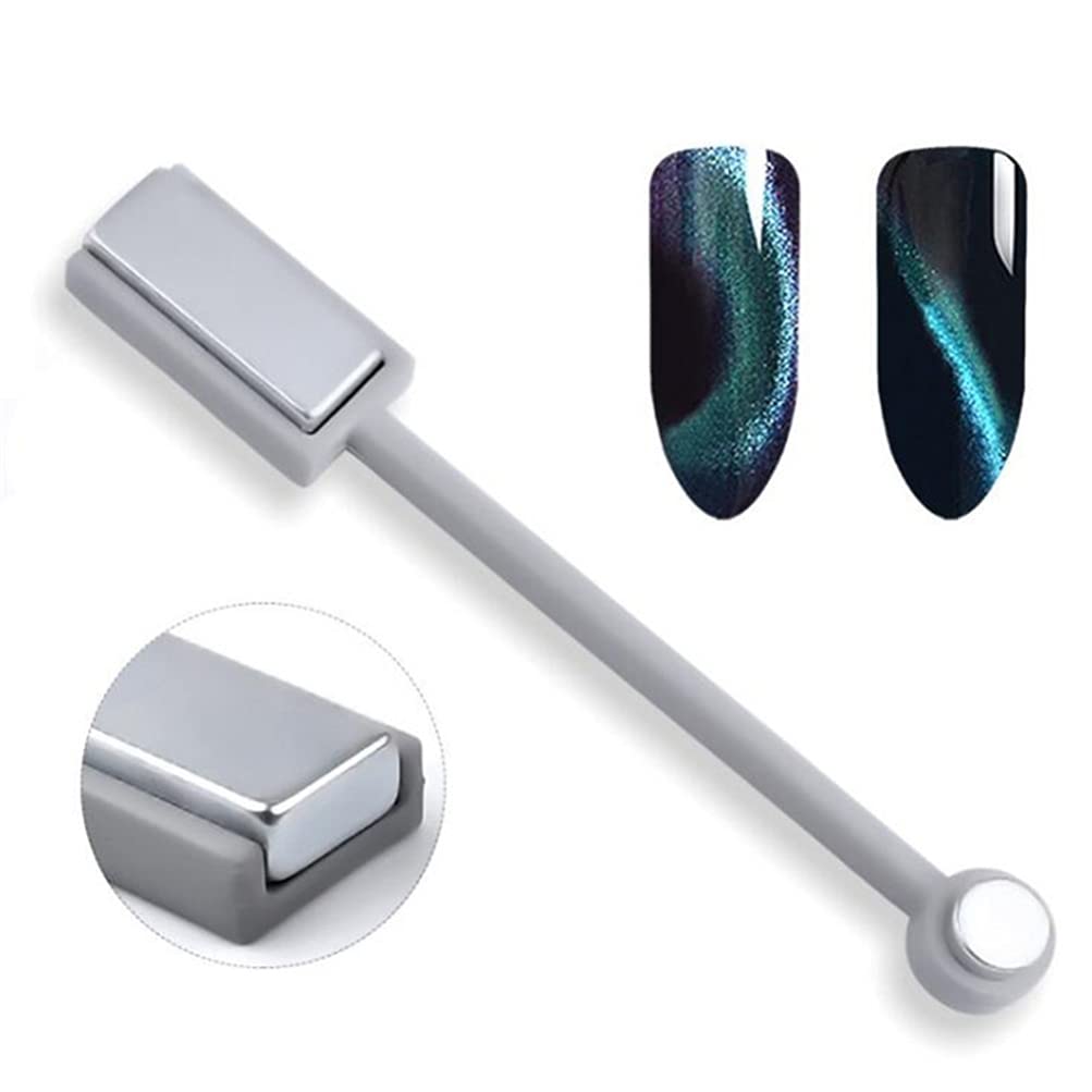 Frcolor Double-head Magic Magnet Stick For 3D Magnetic Cat Eye Gel Nail Polish Nail Art Manicure Tool Beauty & Personal Care FRCOLOR