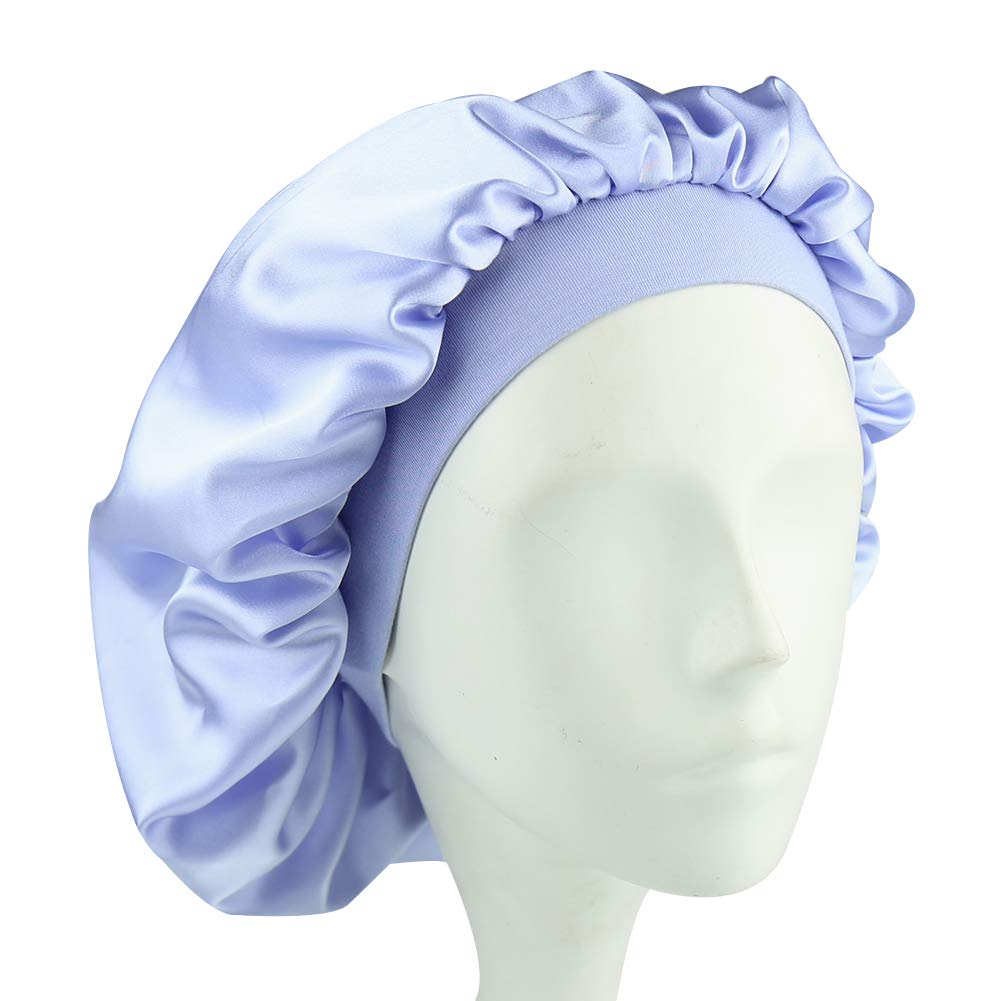 Girls Wide Band Hair Bonnet Cozy Sleep Night Cap Beauty and Personal Care Alnorm