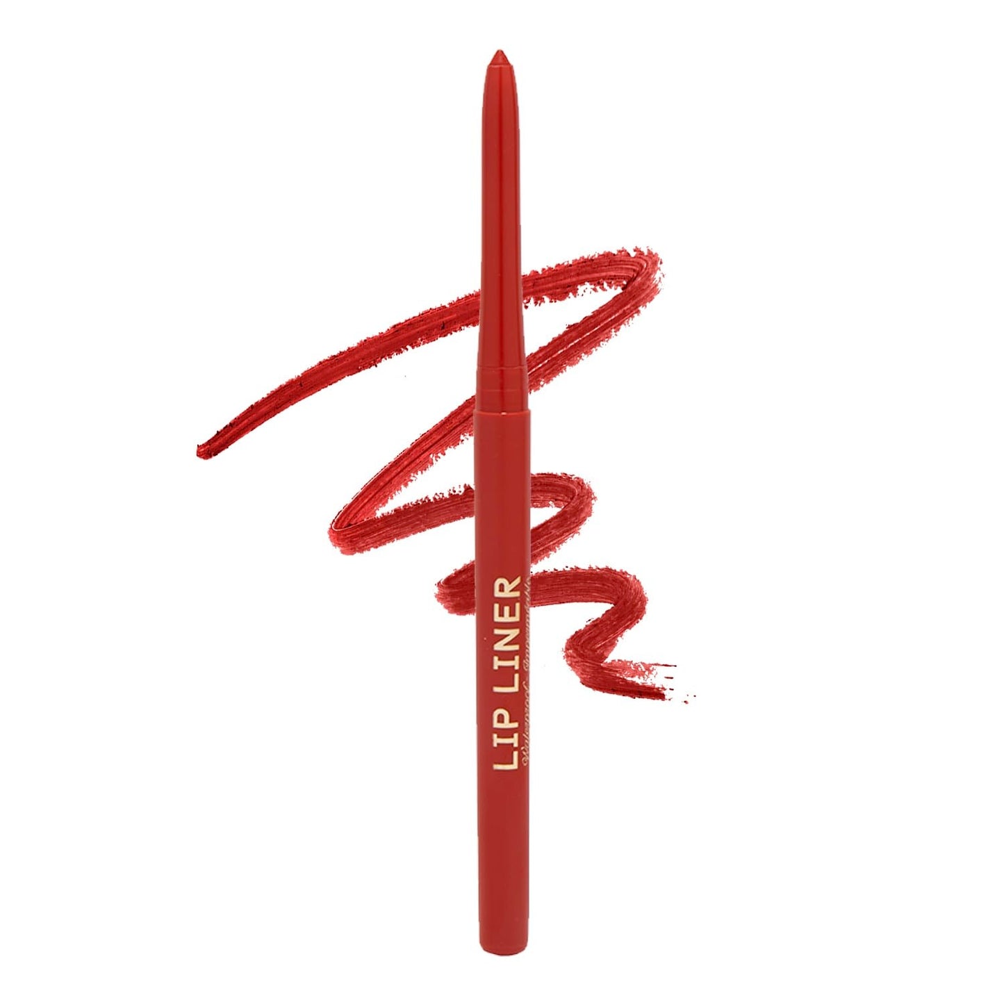 Winky Lux Dirty Love Demi Matte Lip Liner Pencil - Vibrant Red Lipliner, Waterproof Long Lasting Formula, Creamy Retractable Tip For Precision Beauty & Personal Care Winky Lux