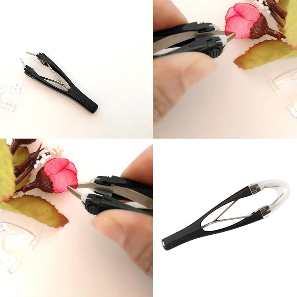 AFPSDLFJDLS Eyebrow Tweezers Automatically Retractable Slant Tip Face Hair Removal Trimmer Eyelash Clip Makeup Tool Beauty and Personal Care AFPSDLFJDLS