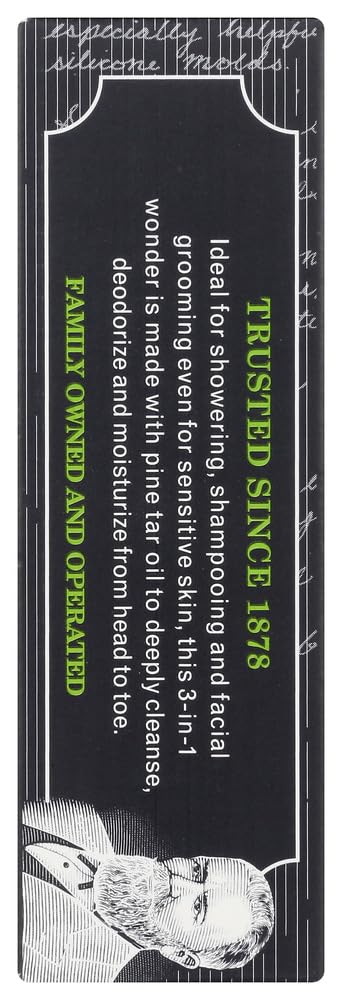 Grandpas Wonder Pine Tar Soap Lathers White 3.25 oz by Grandpa's Beauty & Personal Care MarvelsAura