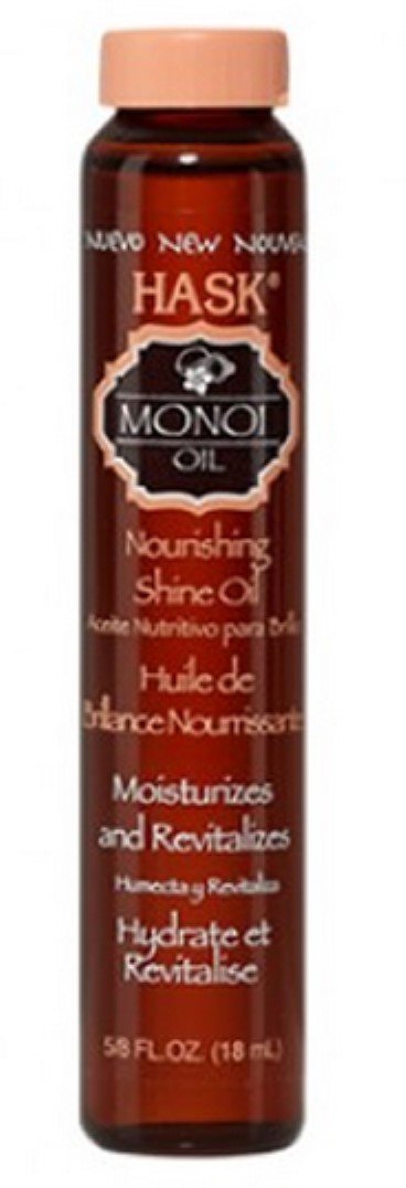 Hask Monoi Nourishing Shine Oil, .63 oz (Pack of 2) Beauty & Personal Care HASK