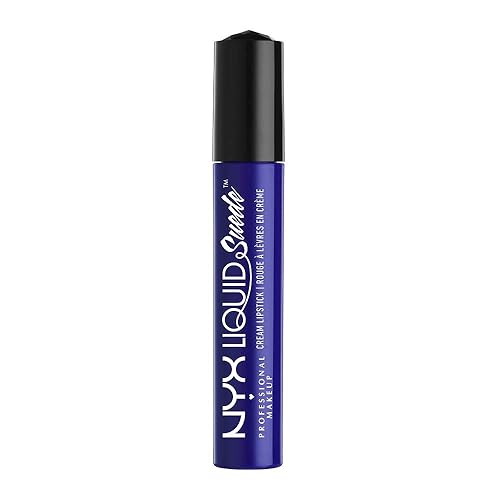 NYX PROFESSIONAL MAKEUP Liquid Suede Cream Lipstick - Jet-Set (True Blue) Beauty & Personal Care NYX PROFESSIONAL MAKEUP