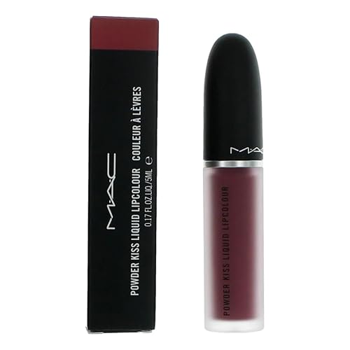 MAC COSMETICS/POWDER KISS LIQUID LIPCOLOUR (990 MORE THE MEHR-IER) 0.17 OZ Beauty & Personal Care MAC Jeans