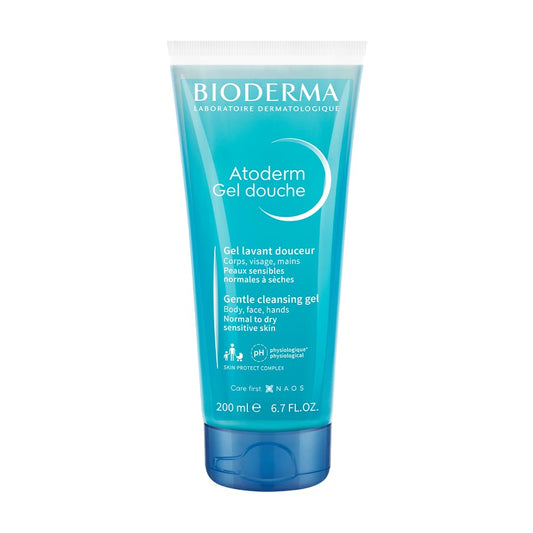 Bioderma Atoderm Shower Gel - Moisturizing Body and Face Wash, 6.67 Fl Oz Beauty & Personal Care Bioderma