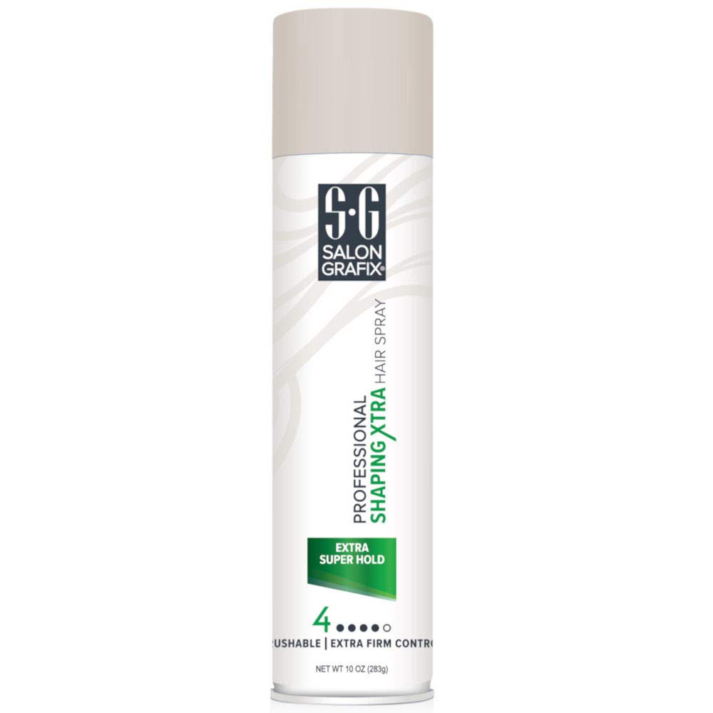 Salon Grafix Profession Shaping Hairspray, Extra Super Hold 4, 10 Oz (Pack of 3) Beauty & Personal Care Salon Grafix