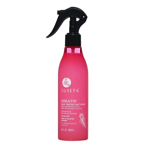 Luseta Keartin Heat Protectant Hair Spray Smoothing & Nourishing Thermal Protection Treatment for Dry and Damaged Hair, Frizz Control?Repair Split Beauty & Personal Care L LUSETA