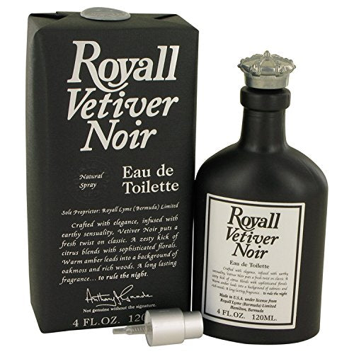 Cologne for Men 4 oz Eau de Toilette Spray Royall Vetiver Noir Eau de Toilette Spray By Royall Fragrances {Convenient shopping} Beauty & Personal Care ROYALL LYME