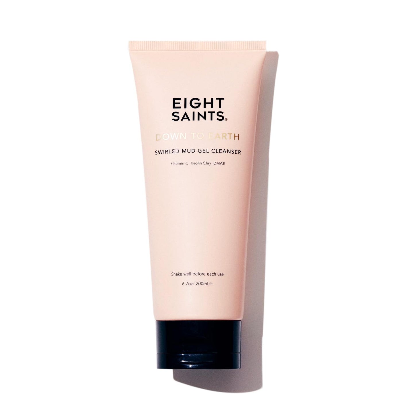 Eight Saints Down To Earth Mud Gel Face Wash, Natural and Organic, Gentle and Effective Daily Anti Aging Facial Cleanser, Makeup Remover, Nourishing Beauty & Personal Care Eight Saints