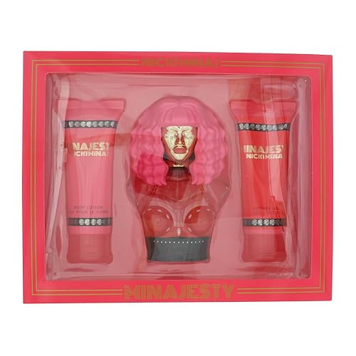 Nicki Minaj Minajesty Women Gift Set, Includes: 3.4 Oz EDP, Lotion and Gel Beauty & Personal Care Nicki Minaj