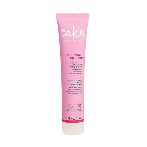 Cake Beauty Curl Defining Cream, The Curl Friend - Moisturizes and Defines Curls - For Frizz Control & Detangling - Avocado Oil, Soybean Oil & Shea Beauty & Personal Care Cake Beauty