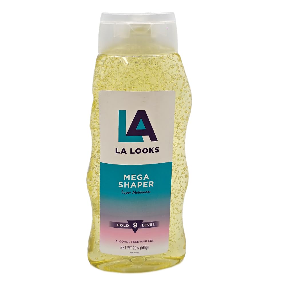 L.A. Looks Mega Shaper Hair Gel - Hold 9 Level - 20 Oz (567g) Beauty & Personal Care L.A. Looks