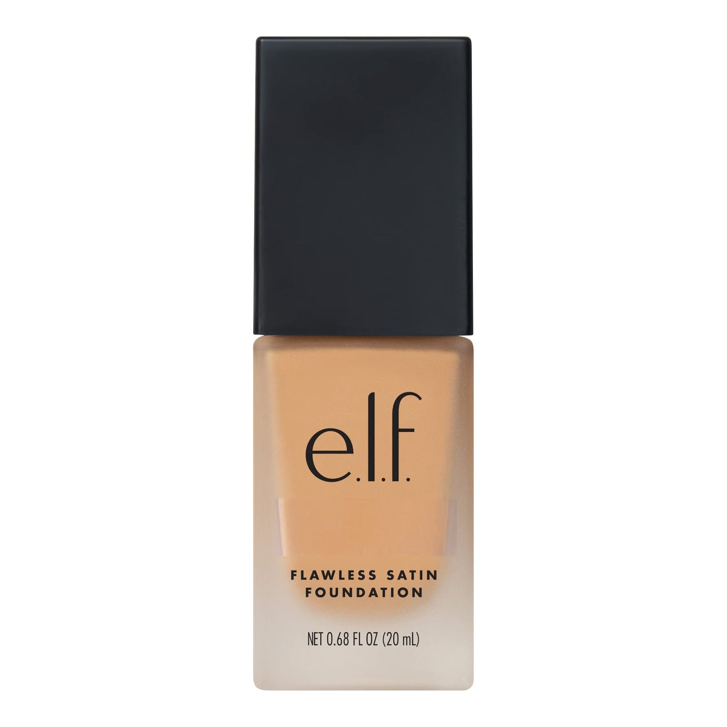 e.l.f. Flawless Satin Foundation, Lightweight & Medium Coverage, Semi-Matte Finish, Vegan , Toffee, 0.68 Fl Oz (20mL) Beauty & Personal Care e.l.f.