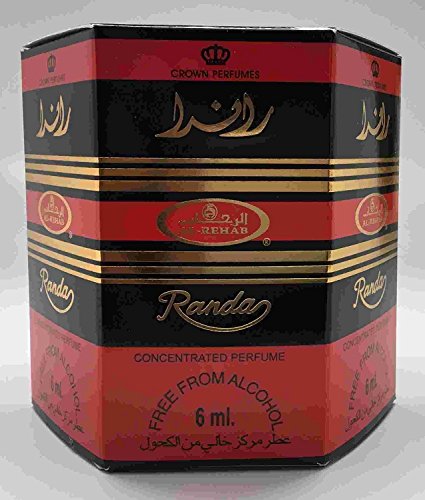 Randa - 6ml (.2oz) Roll-on Perfume Oil by AlRehab (Box of 6) Beauty & Personal Care Al-Rehab