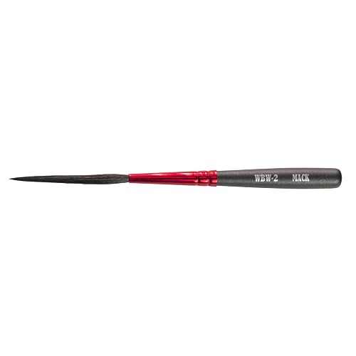 Andrew Mack Wizard Black Widow Scroll Striper Brush Series WBW Size 2 Beauty & Personal Care Mack Brush