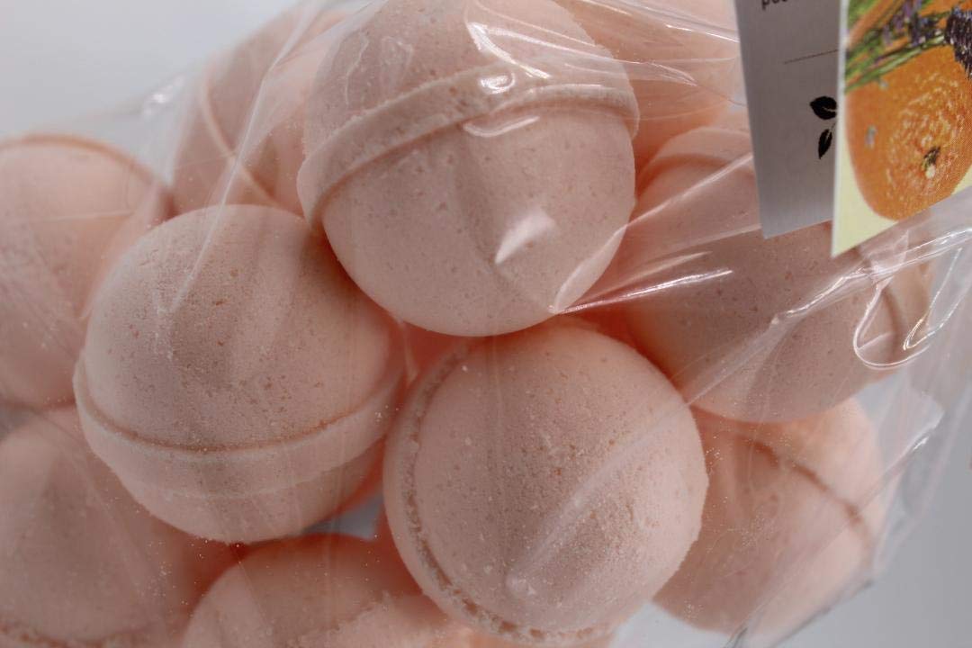 SpaPure CLEMENTINE LAVENDER Bath Bombs 14 Bath Fizzies, ultra-moisturizing bath melts, popular 1 oz (half round shape) made in USA with Shea Butter… Beauty & Personal Care Spa Girl/Spa Pure