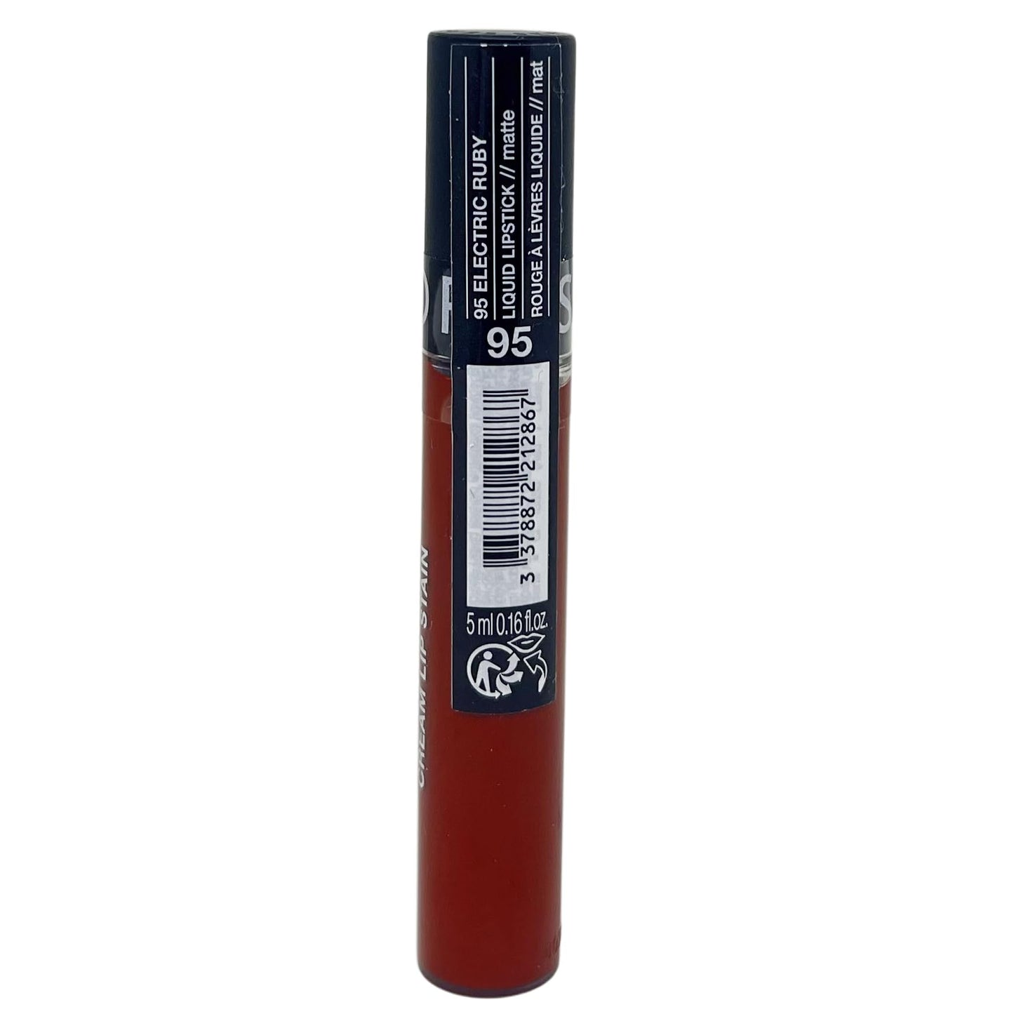 SEPHORA Collection Cream Lip Stain - 95 Electric Ruby (matte electric red), 5 mL / 0.16 fl oz Beauty & Personal Care SEPHORA