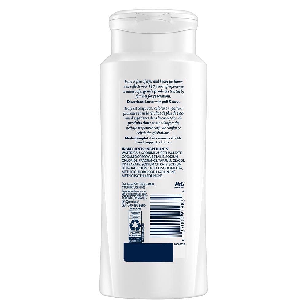 Ivory Original Scent Body Wash, 21 Fl Oz (Pack of 6) Beauty & Personal Care Ivory