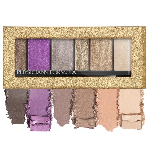 Physicians Formula Shimmer Strips Custom Eye-Enhancing Extreme Shimmer Shadow & Liner, Hypoallergenic Eyeshadow Palette with Reflective Liquid Powders