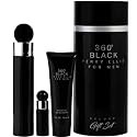 360 Black by Perry Ellis for Women - 3 Pc Gift Set 3.4oz EDP Spray, 0.25 EDP Spray (Mini), 3oz Shower Gel Beauty & Personal Care Perry Ellis