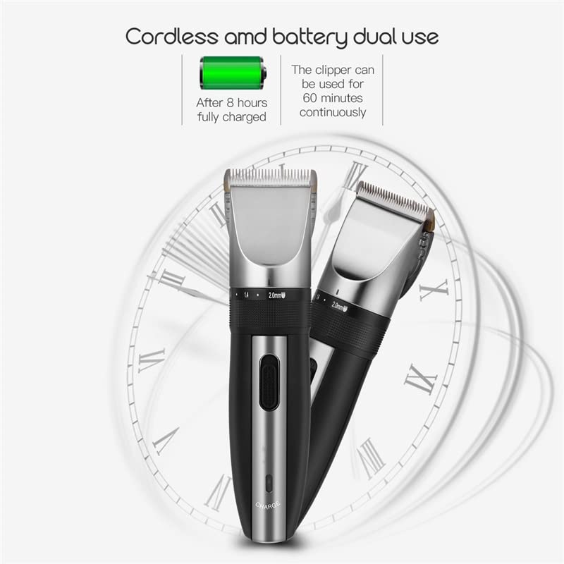 GLESVOWIO Hair Clippers Men Clipper Professional Beard Trimmer Cordless Shaving Machine Recargeable Haircut Razor Cutting Limit Comb Beauty and Personal Care GLESVOWIO