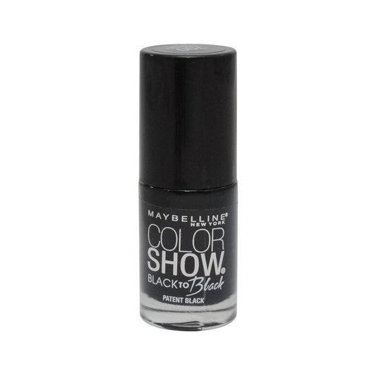 Maybelline New York Color Show Black To Black Nail Color, Black Dust, 0.23 Fluid Ounce
