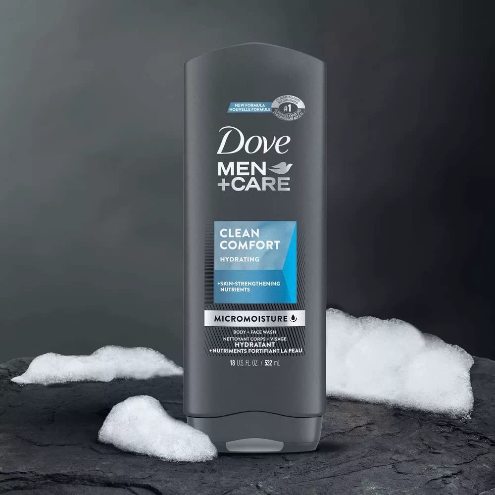 Dove Men+Care Body and Face Wash, Clean Comfort, 18 oz Beauty & Personal Care DOVE MEN + CARE