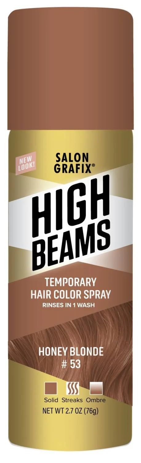 High Beams Intense Temporary Spray-On Hair Color - Honey Blonde 2.7 oz (3 pack) Beauty & Personal Care High Beams