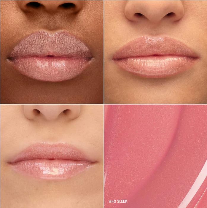 SEPHORA Collection Glossed Lip Gloss - 40 Sleek (shimmer rosy pink) 0.16 oz / 5 mL Beauty & Personal Care SEPHORA