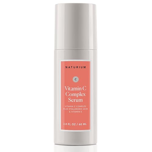 Naturium Vitamin C Complex Face Serum Jumbo, Anti-Aging Facial Treatment with Hyaluronic Acid & Vitamin E, 2 oz Beauty & Personal Care Naturium