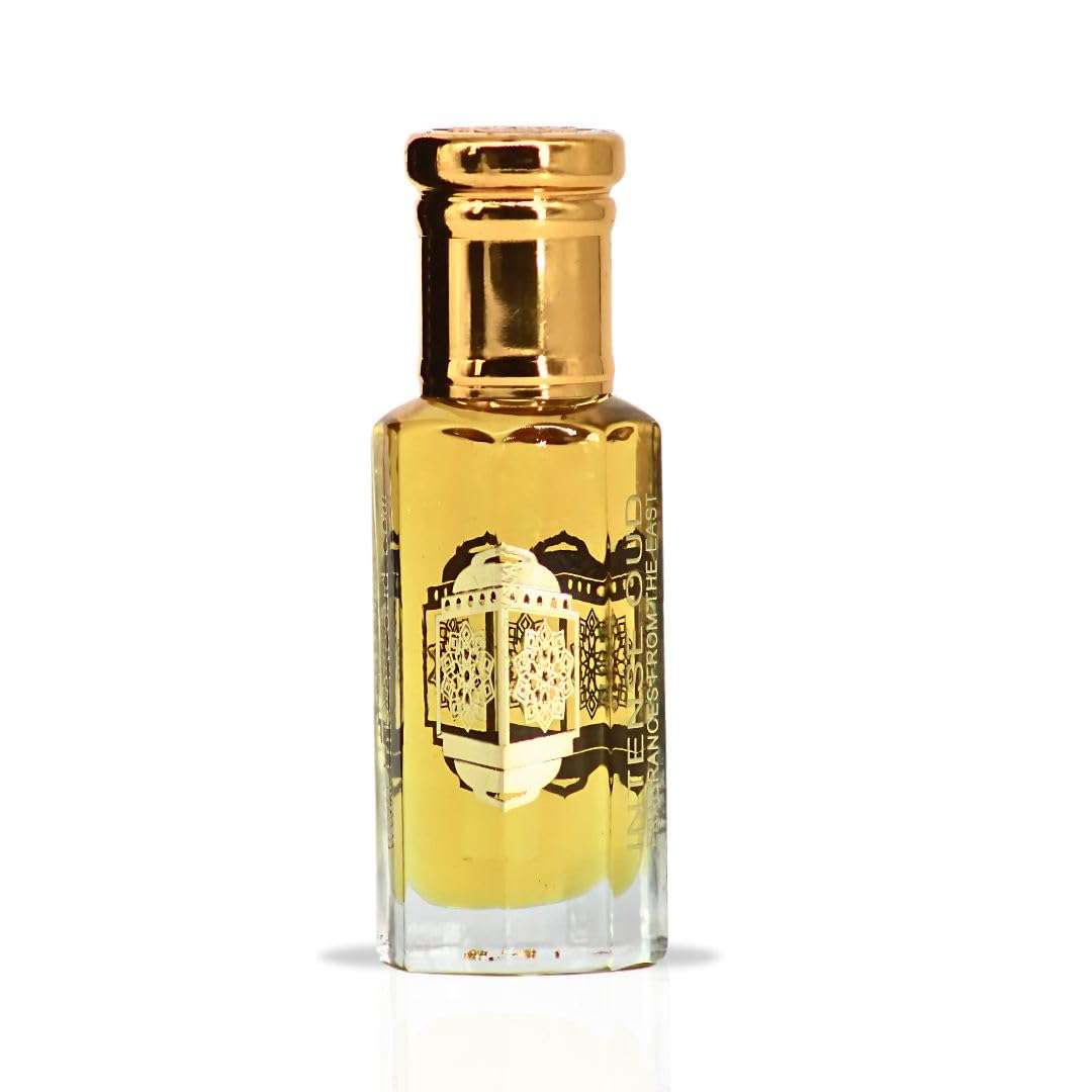 INTENSE OUD Peach Passion Long Lasting Arabian Perfume Oils For Women 12ML (0.40 OZ) Fragrance Oil with Floral & Vanilla Musk Notes - Concentrated Beauty & Personal Care INTENSE OUD