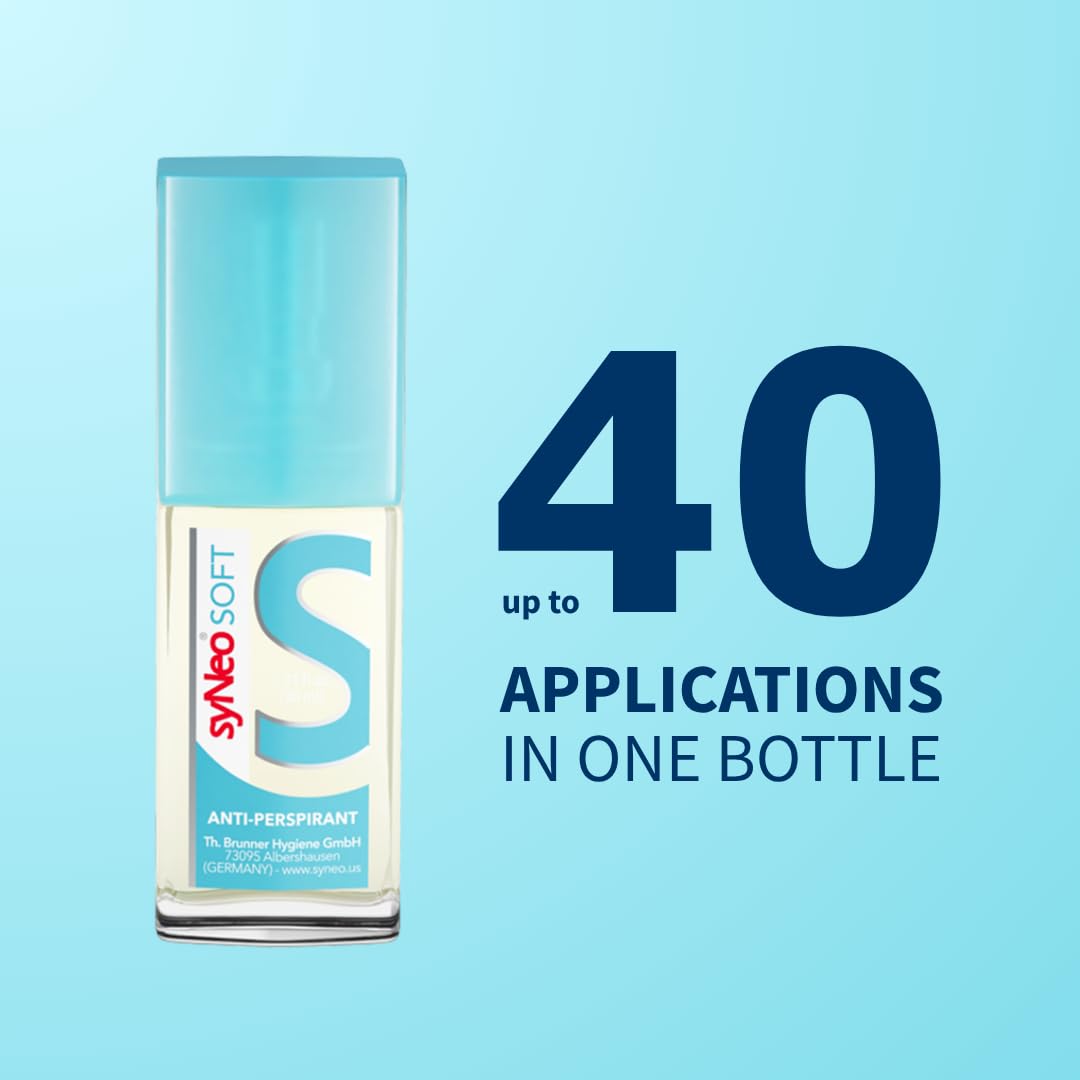 syNeo SOFT Sensitive Antiperspirant Spray - No Scent, Extra Gentle Formula, Long- Lasting Sweat and Odor Protection,1 Pack 1.01 fl. oz. Beauty and Personal Care syNeo