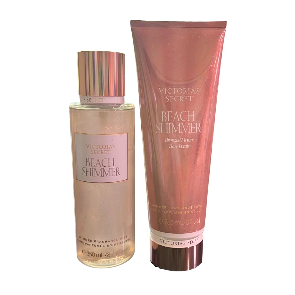 Victoria's Secret Fragrance Mist & Lotion - Summer Collection 2-Piece Bundle for Women (Beach Shimmer) Beauty & Personal Care Victoria's Secret