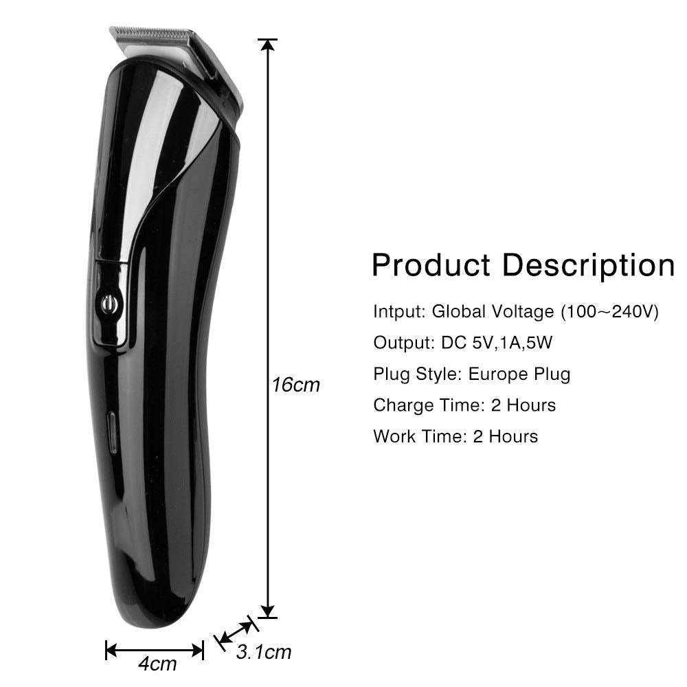 ZUIAI Men Professional Electric Hair Clipper 6 In 1 Multifunctional Hair Cutter Machine Rechargeable Hair Trimmer For Beard Nose Ears Beauty and Personal Care ZUIAI