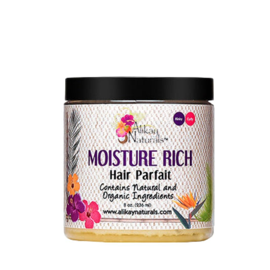 Alikay Naturals Moisturizer Rich Hair Parfait Natural Shea Butter, Argan Oil & Coconut Oil 8 Ounce Beauty & Personal Care Alikay Naturals