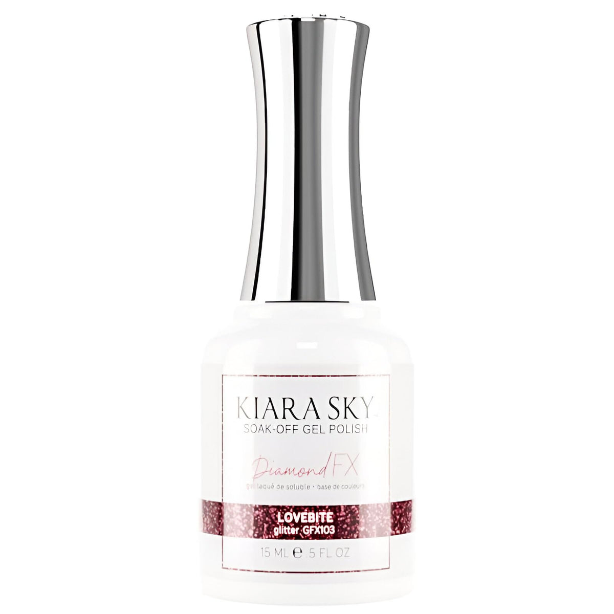 KIARA SKY Diamond FX Reflective Gel Polish - Love Bite