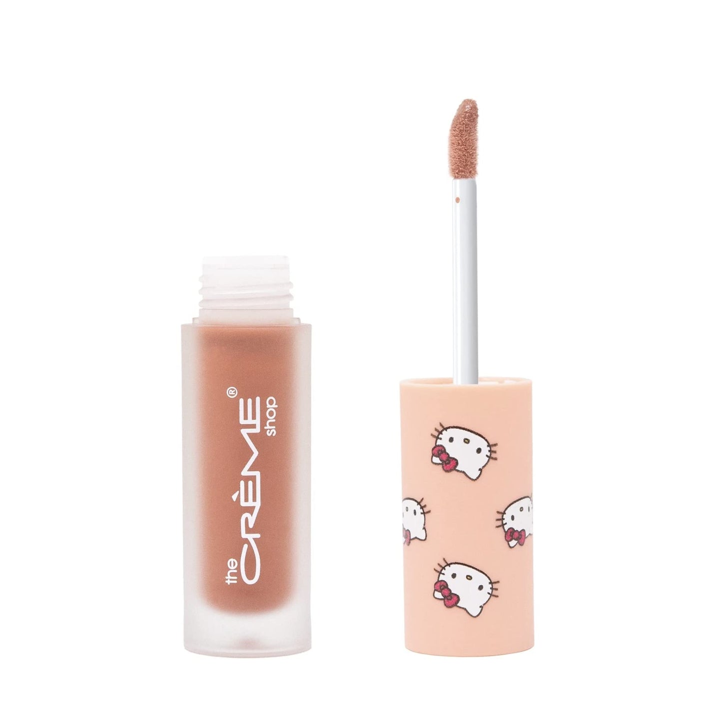The Crème Shop x Hello Kitty Kawaii Kiss Hydrating, Rejuvenating Lip Oil with Nourishing Jojoba, Vitamin E & Luxurious Jelly Formula - Peach-Flavored Beauty & Personal Care The Crème Shop