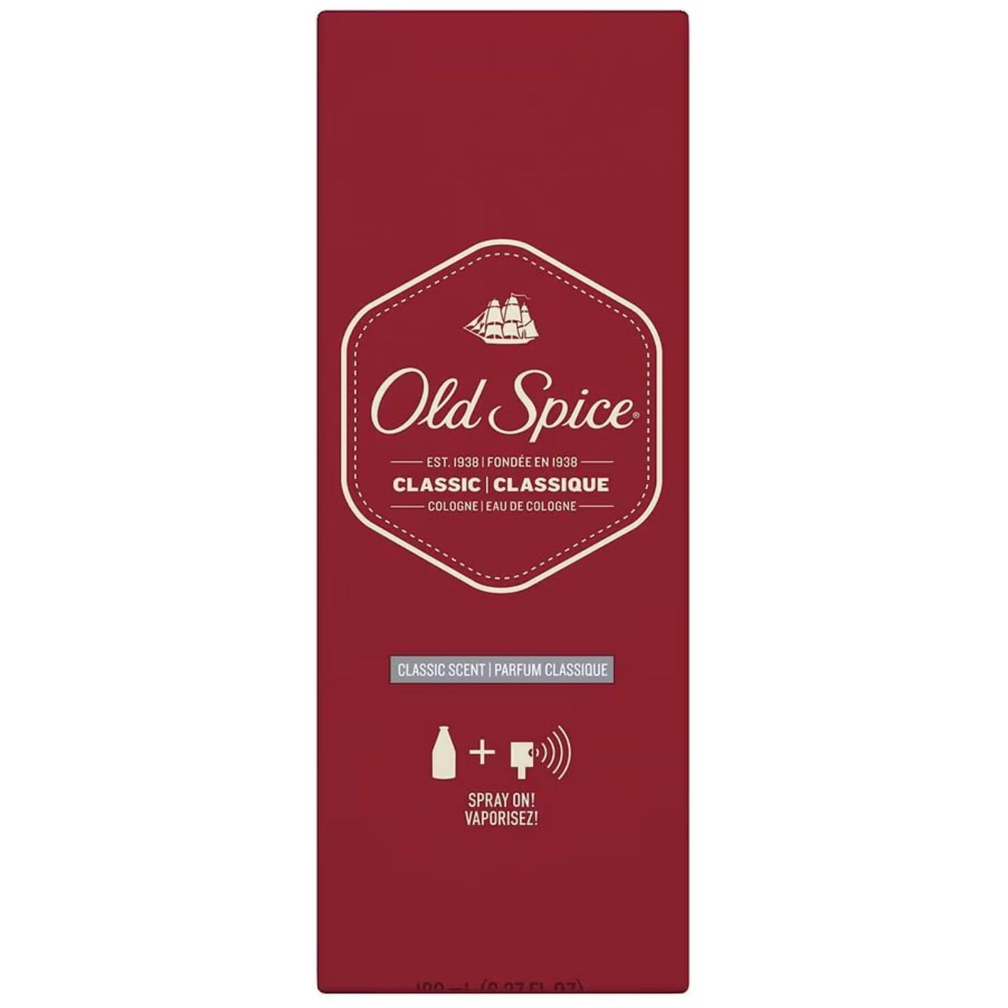 Old Spice Classic Cologne Spray 6.37 Oz Beauty & Personal Care Old Spice