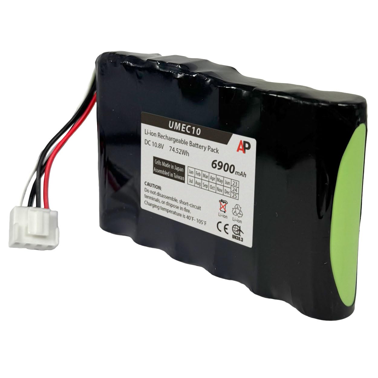 Artisan Power Replacement Battery for The Mindray uMEC10 - 6900 mAh Li-ion Rechargable Battery Replacing Model LI13S001A LI23S005A, LI23S003H Beauty and Personal Care Artisan Power