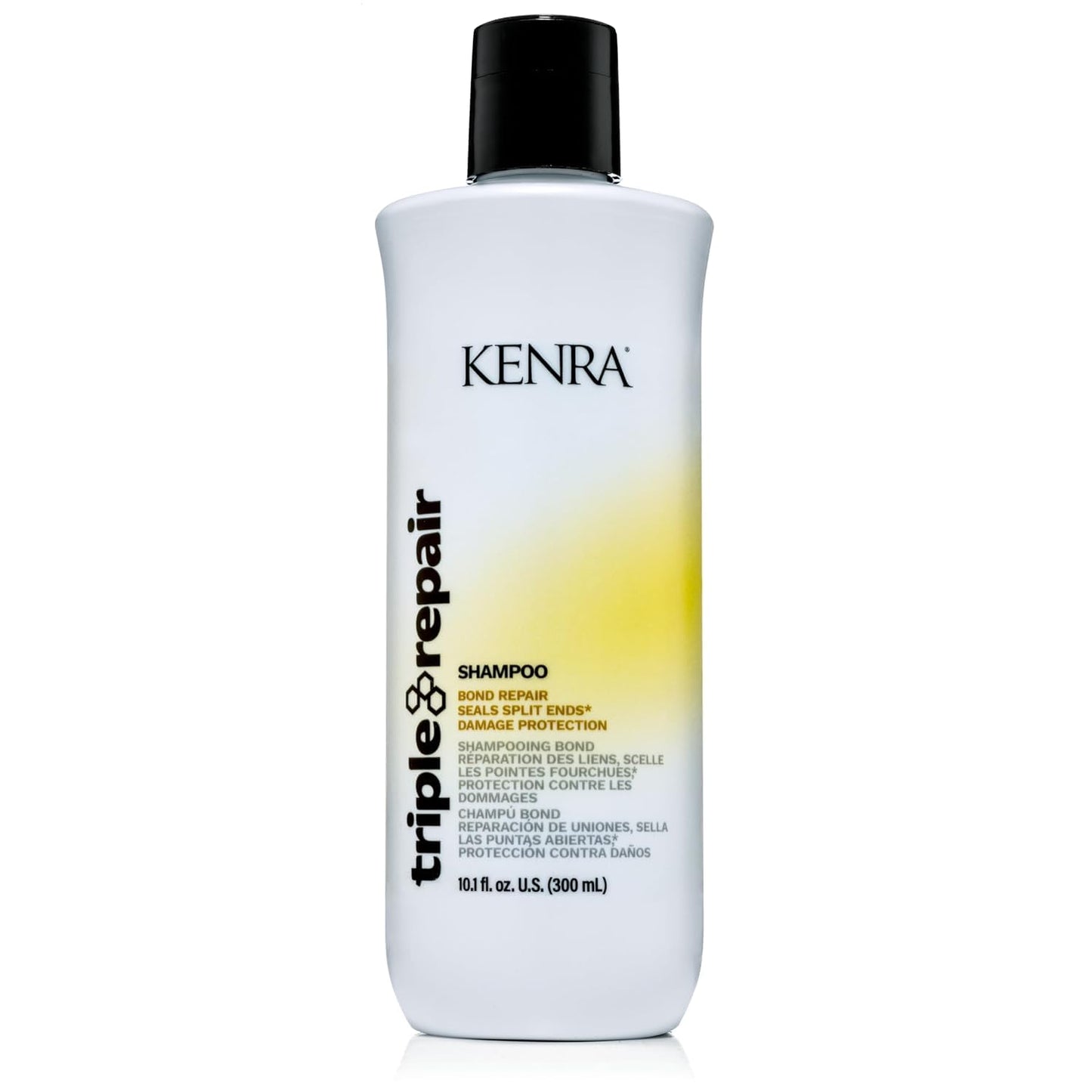 Kenra Triple Repair Shampoo/Conditioner Set | Targets & Repairs Weak or Broken Bonds | Split Ends | Damaged Hair | Bond Builder | Sulfate-Free | 10.1 Beauty & Personal Care Kenra
