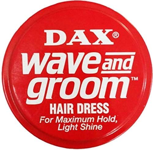Dax Wave & Groom Hair Dress 3.5 Ounce Jar (103ml) (3 Pack) Beauty & Personal Care DAX