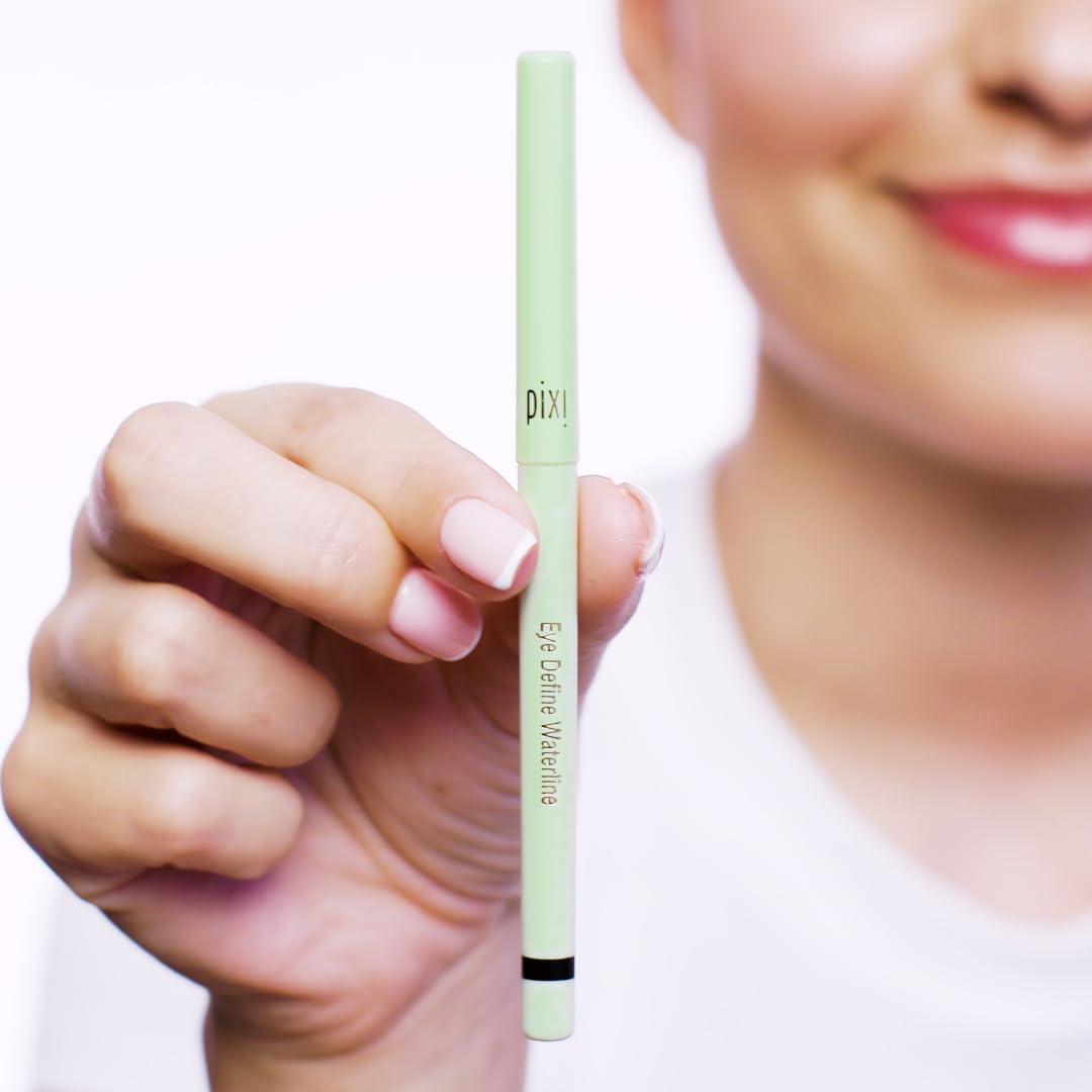 Pixi Beauty Eye Define Waterline | Ultra-Fine Waterproof Eyeliner Pencil for Inner & Upper Lash Line | Smudge-Proof, Transfer Resistant & Long-Wearing Beauty & Personal Care Pixi