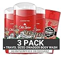 Old Spice Aluminum Free Deodorant for Men, 24/7 Odor Protection, 24/7 Freshness & Lasting Scent, Bearglove Scent, 3.0 oz with Travel Size Swagger Body Beauty & Personal Care Old Spice