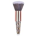 Ycyan Nail Art Dust Powder Remover Brush Rhinestone Handle Nail Art Dust Cleaner Brush Professional Nail Art Tool for Acrylic Gel Nails Beauty & Personal Care Ycyan