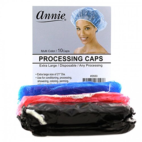 processing caps conditioning showering caps Beauty & Personal Care Annie