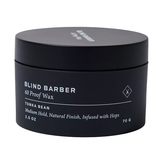 Blind Barber 60 Proof Hair Wax for Men - Water-Based Wax for Hair Styling - Medium, Workable Hold & Shine - Made with Volumizing Hops Extract Beauty & Personal Care Blind Barber