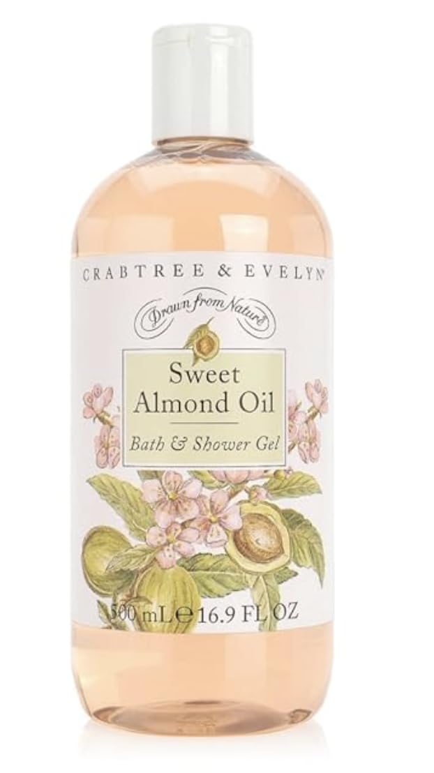 Crabtree & Evelyn Sweet Almond Oil Bath and Shower Gel & Body Lotion (16.9 fl oz each) Beauty & Personal Care Crabtree & Evelyn